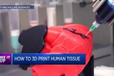 这个机器人学会了如何打印人体组织